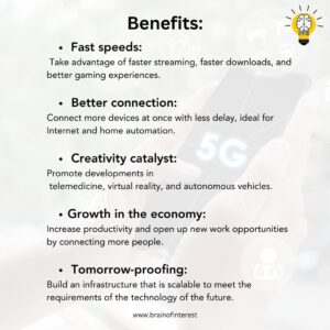 Future of 5G Networks: Exploring Issues and Benefits / Brain Of interest