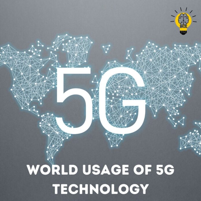 Countries using 5G technology (Brain Of Interest)