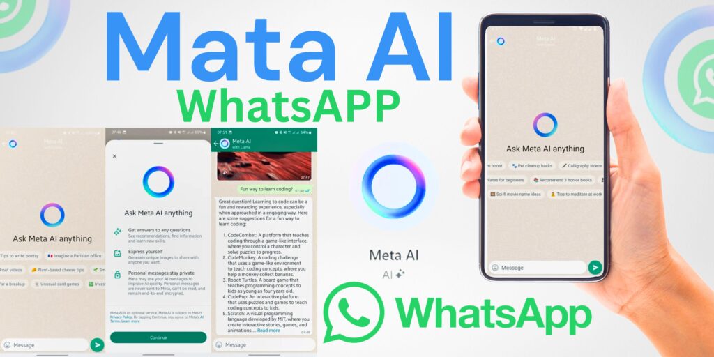 How to chat with Meta AI Meta AI is Now Available on WhatsApp / Brain Of Interst