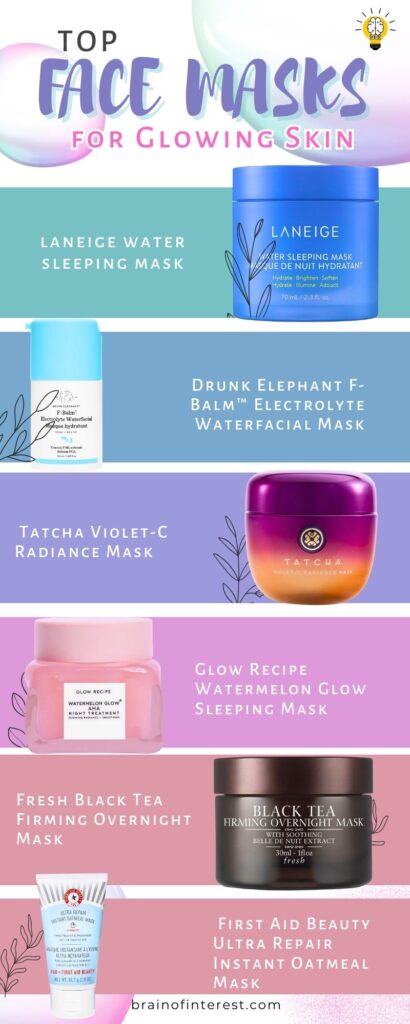 Top Face Masks for Glowing Skin: Our 2024 Recommendations | Brain Of Interest